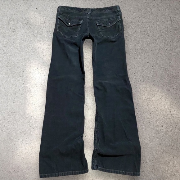 !! SOLD DO NOT BUY !! Tommy Hilfiger Low Rise Black Corduroy Trouser - Picture 1 of 4